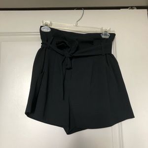 Aritzia Babaton High-Waisted shorts with tie